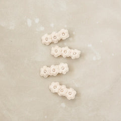 Fabric Flower Clips