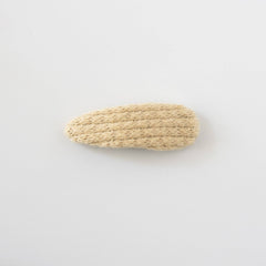 Pointelle Snap Clip Fennel