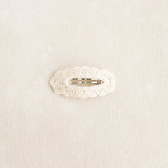 Crochet Snap Clip Cottontail