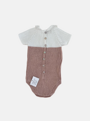 Nicky Romper in Rose