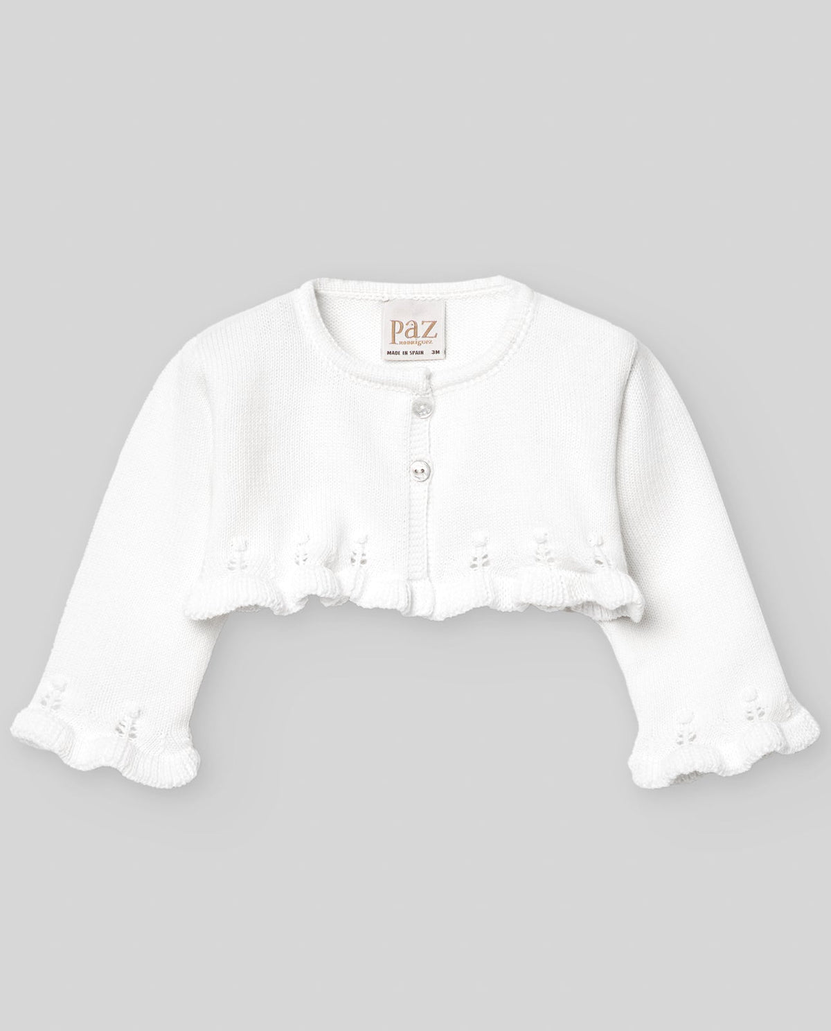 Eva Cardigan in White