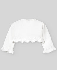 Eva Cardigan in White