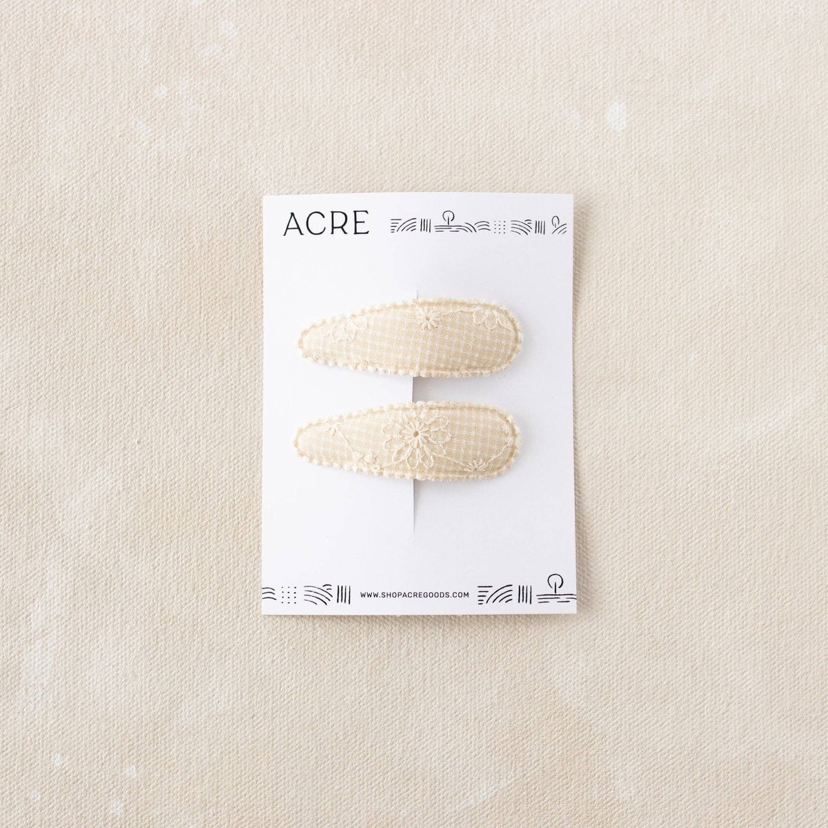 Snap Clip Set Sand