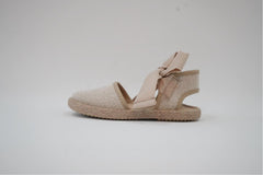 Beige Espadrilles with Bows