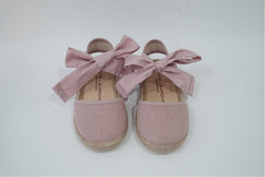 Rose Espadrilles with Bows