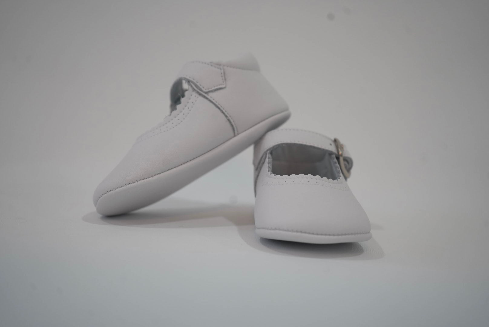 White Bambi Ballerina with Buckle