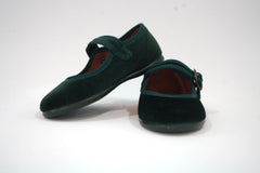 Green Velvet Ballerina