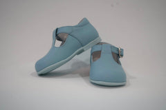 Light Blue Leather Pepito