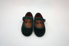 Green Velvet Ballerina