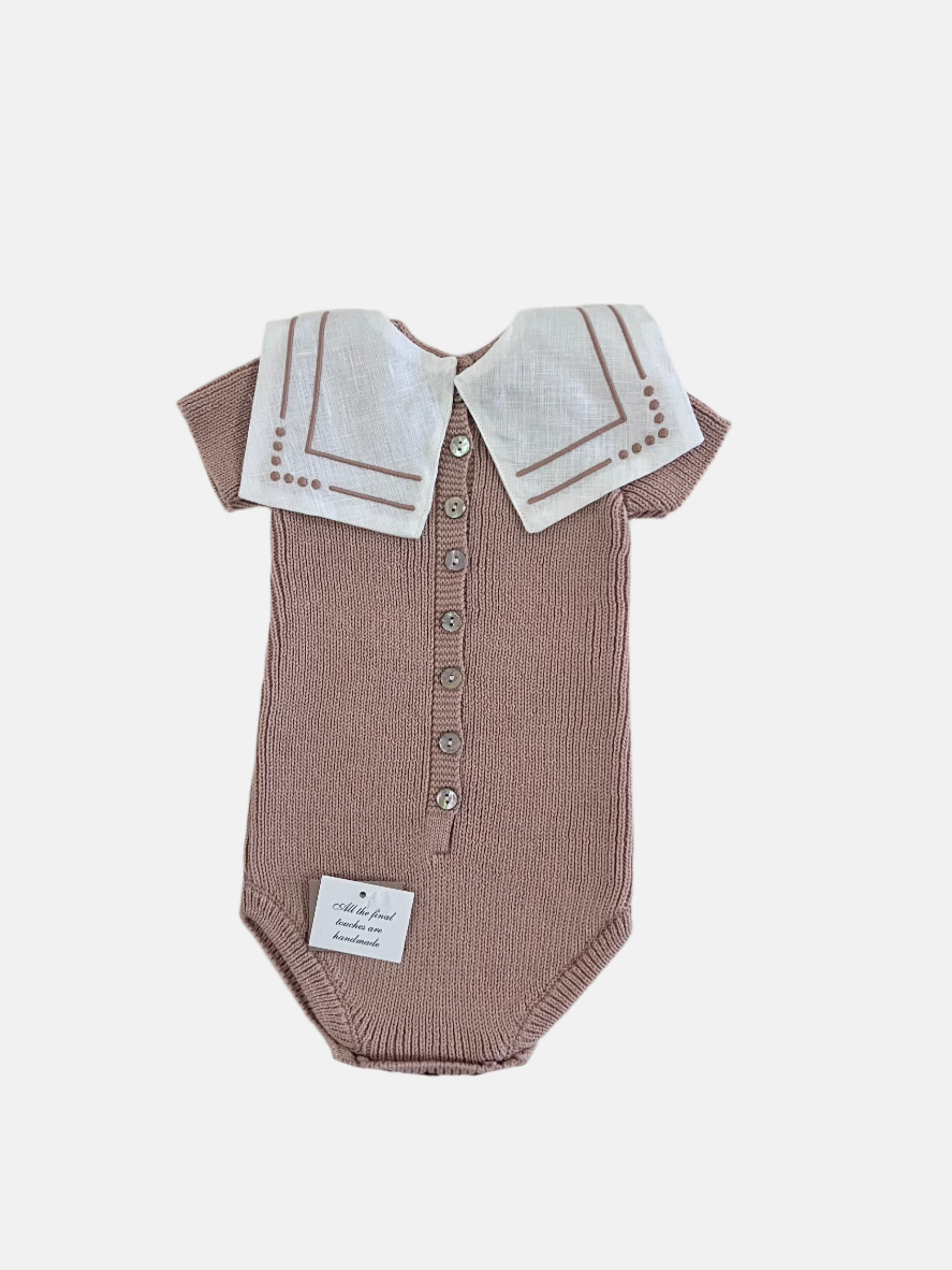 Gabi Onesie in Rose
