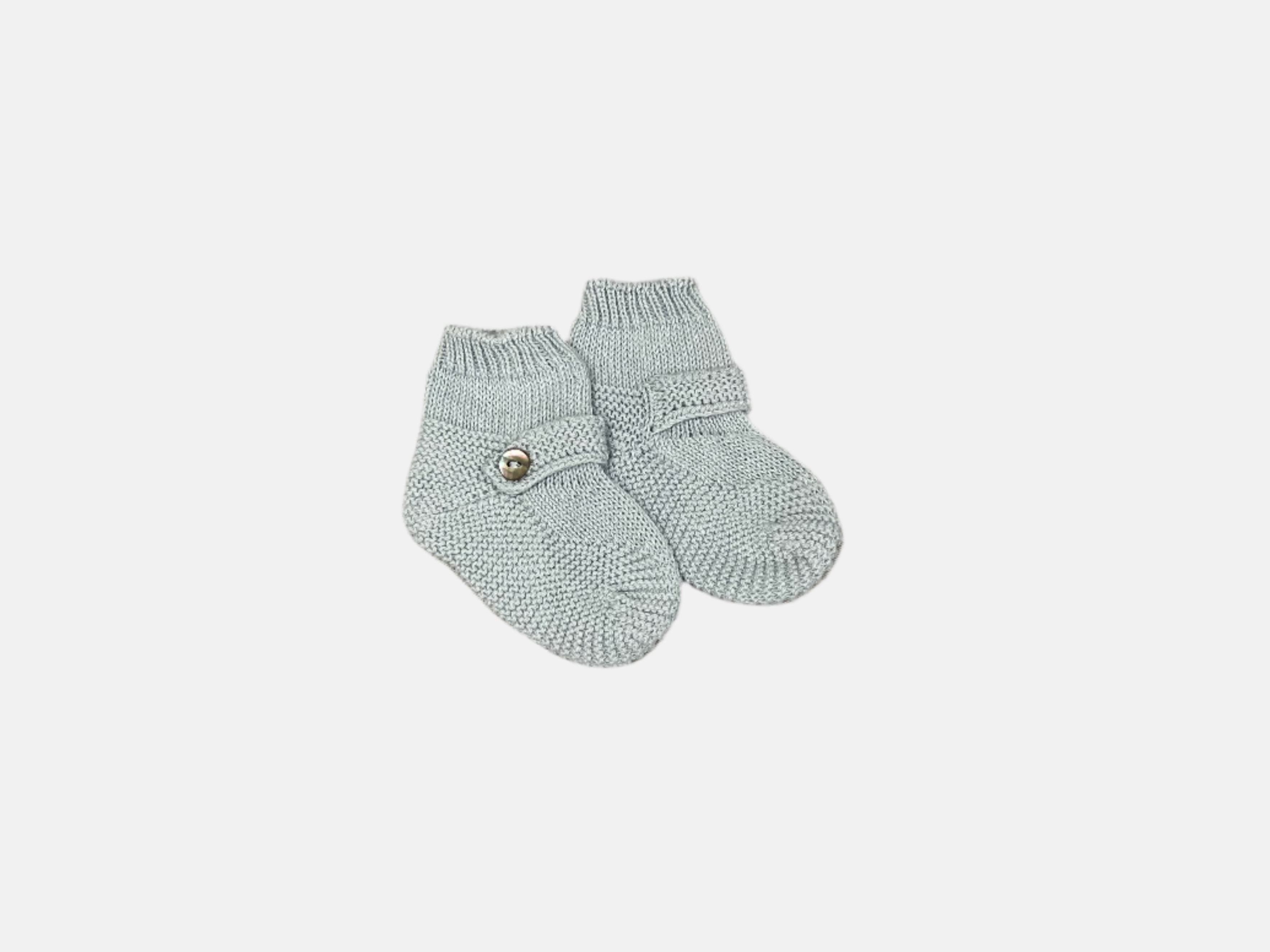 Newborn Bootie in Sky Blue