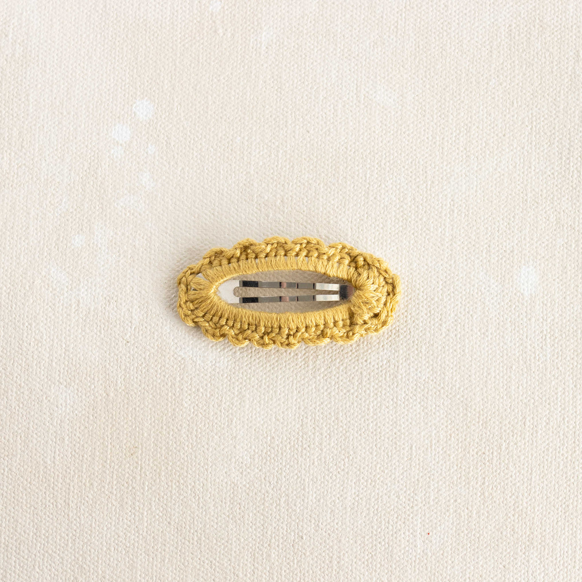 Crochet Snap Clip Dandelion